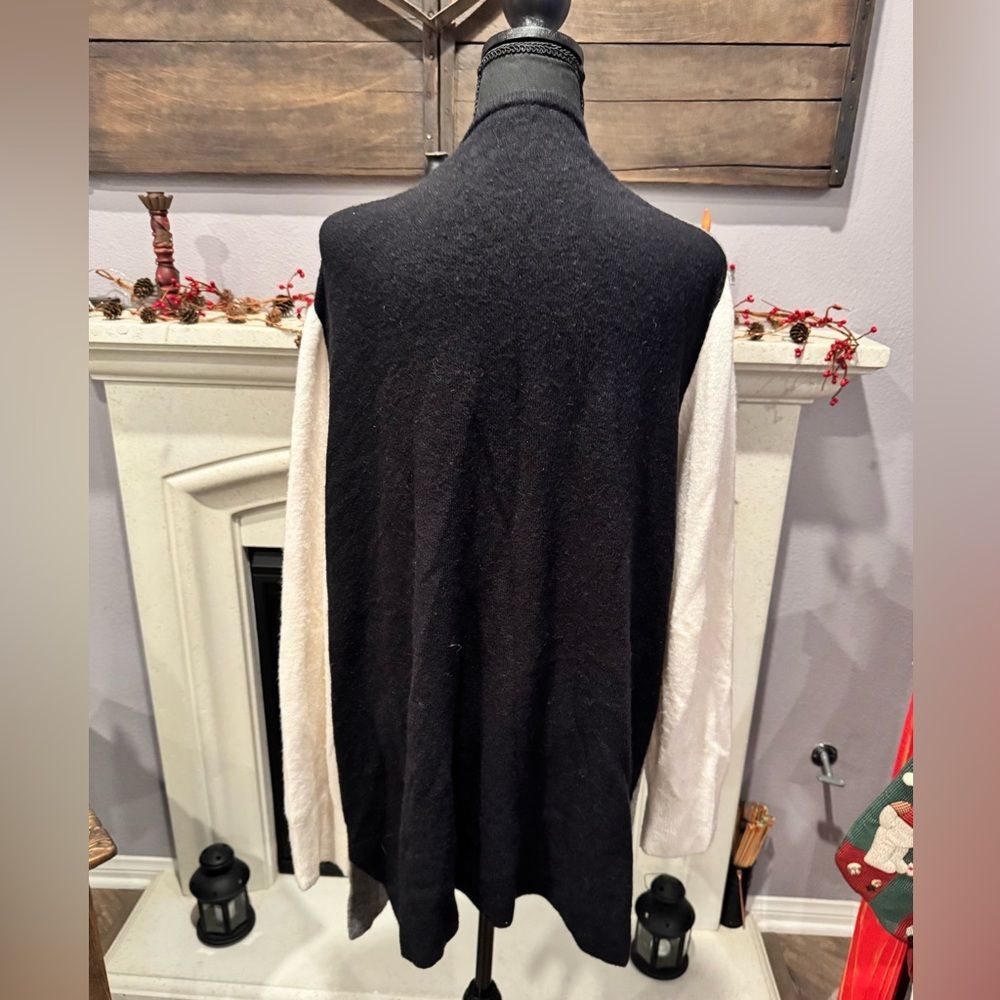 Women’s Madewell Kent colorblock cardigan sweater in a wool/alpaca blend Size XL - Picture 3 of 6